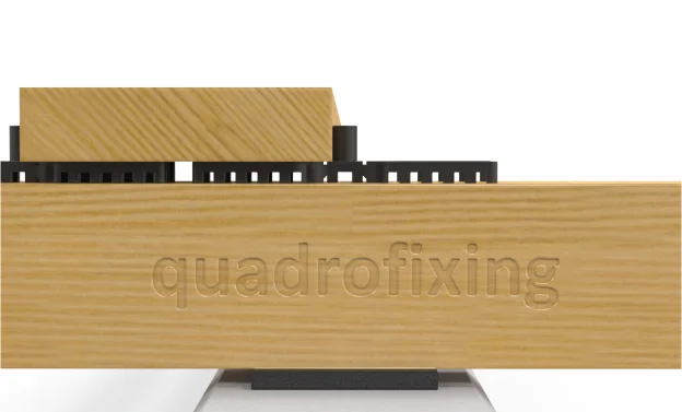 QUADRO-GF-dištančná podložka na terasy detail použitia